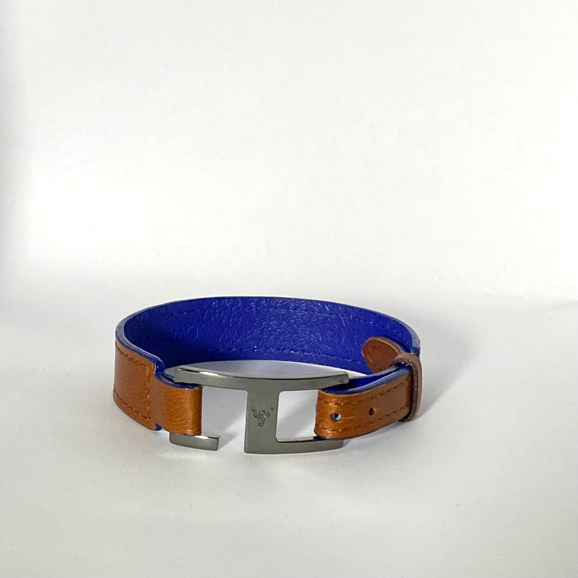 NEW Leo Interchangeable & Reversible Bracelet - Grey Leather IN STOCK