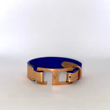 NEW Charlotte Interchangeable & Reversible Bracelet - Rose Gold Leather IN STOCK